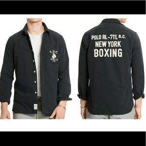 Polo oxford embroidered shirt